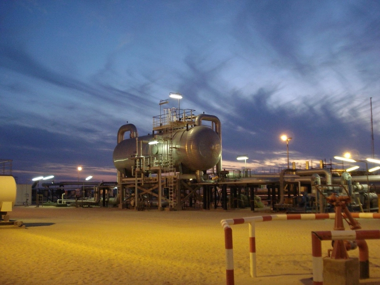 oil and gas facility