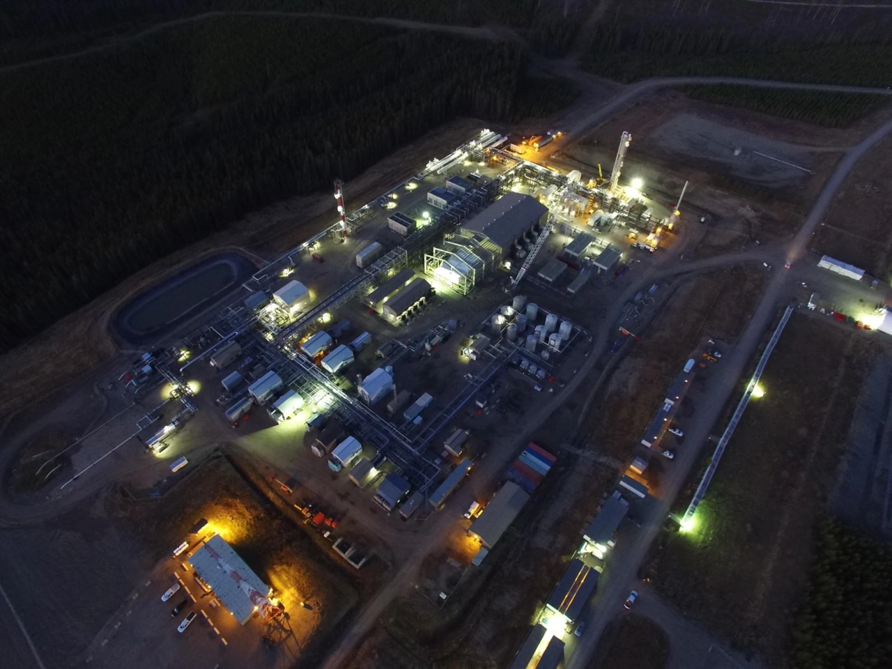 Brownfield expansion project