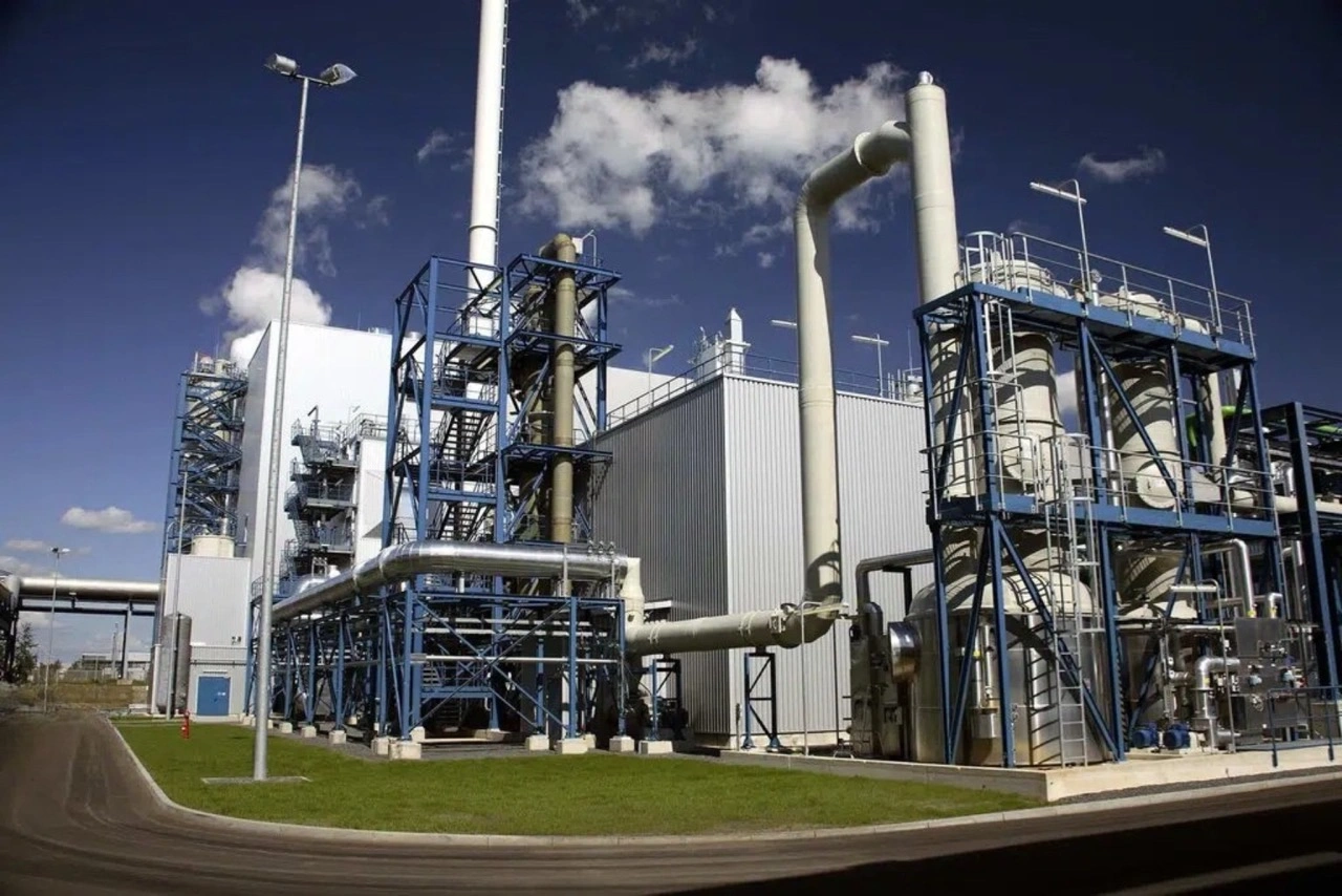 Carbon capture and hydrogen plant